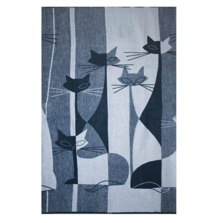 Meriinovillatekk tumehall,140 x 205 cm KIISUD