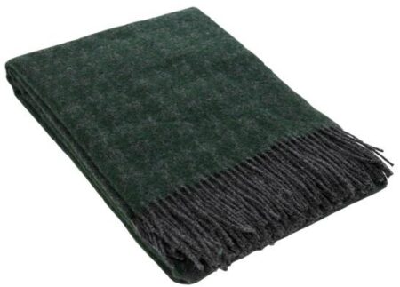 Pleed Zelandia LUX, 140x200 cm, 300 g/m2, 100% Uus-Meremaa vill.80-3379 DARK FOREST