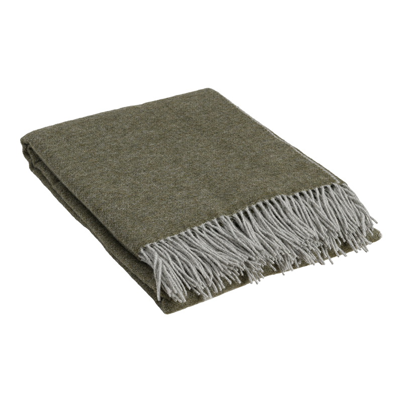 Pleed Meriinovillane 140x200 cm,80% merinovill/20% nylon, kahepoolne helehall khaki 16 merino-270-double-face-khaki-light-grey.jpg