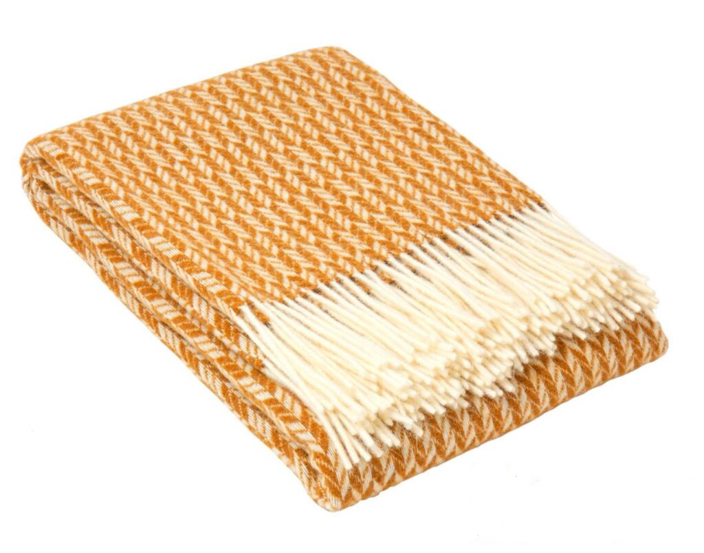 Pleed Zelandia, 140x200 cm, 340 g/m2, 100% vill, Mustard 13 80-3259MUSTARDZELANDIA.jpg